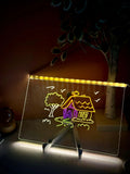 LED Glow Drawing Board for Kids – Creative Light-Up Message & Doodle Board