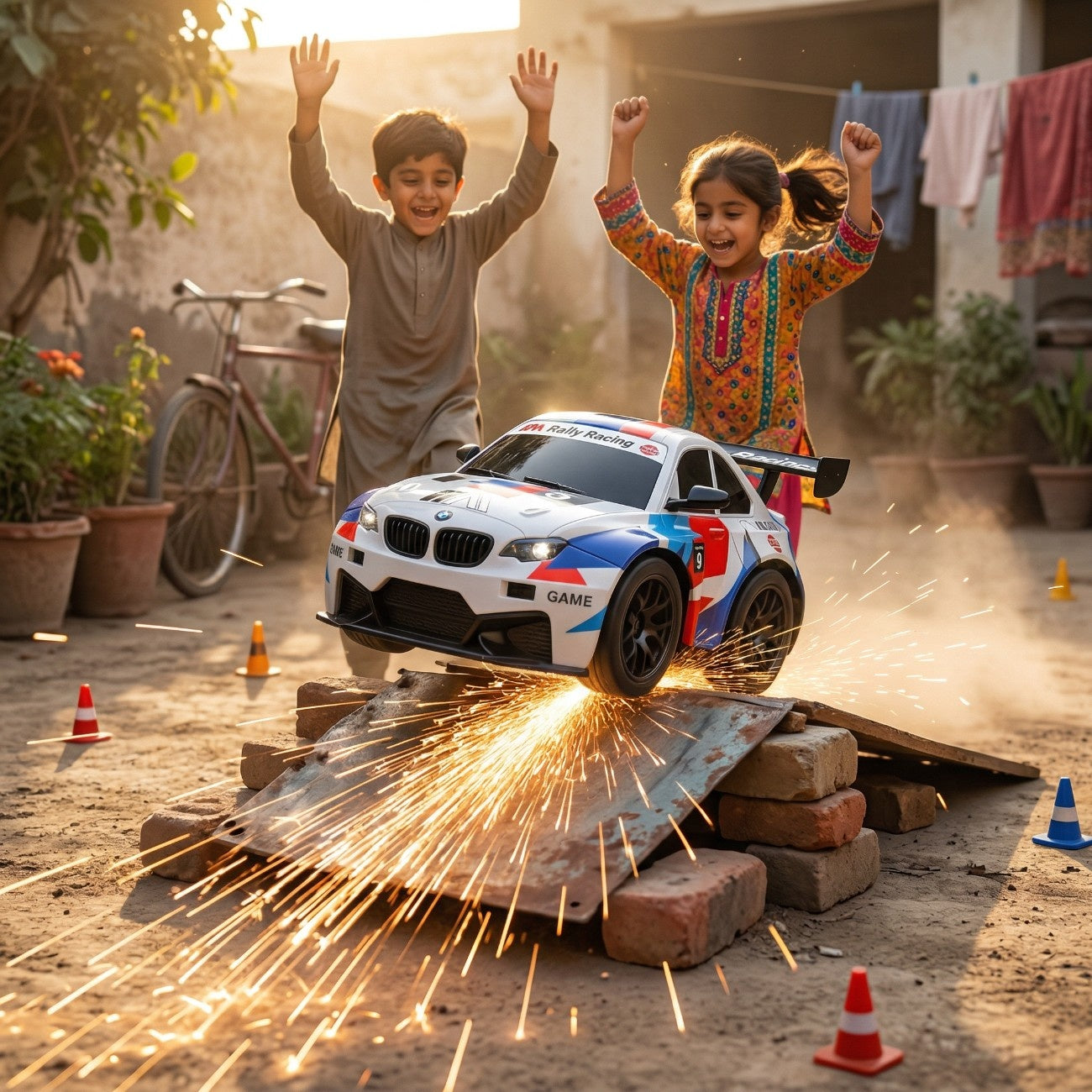 RC Mini BMW M4 Spark Drifting Car