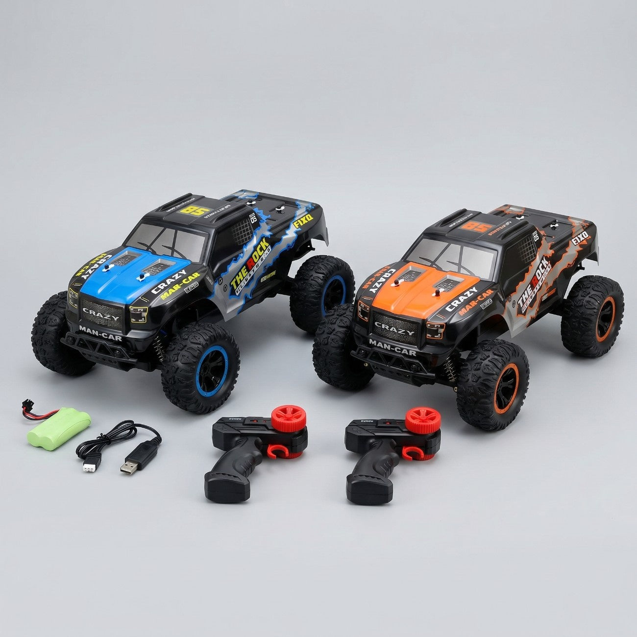 Wild Rider 2.4GHz Remote Control Rock Climbing Car – Rechargeable Off-Road RC Crawler
