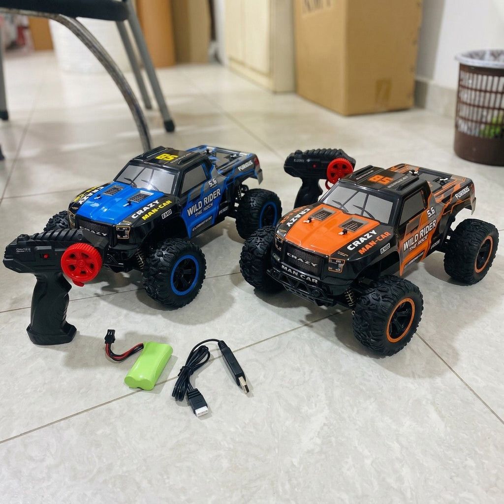 Wild Rider 2.4GHz Remote Control Rock Climbing Car – Rechargeable Off-Road RC Crawler