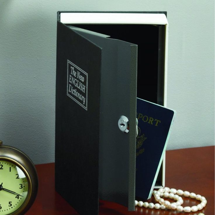 Safe Book Dictionary Style Locker