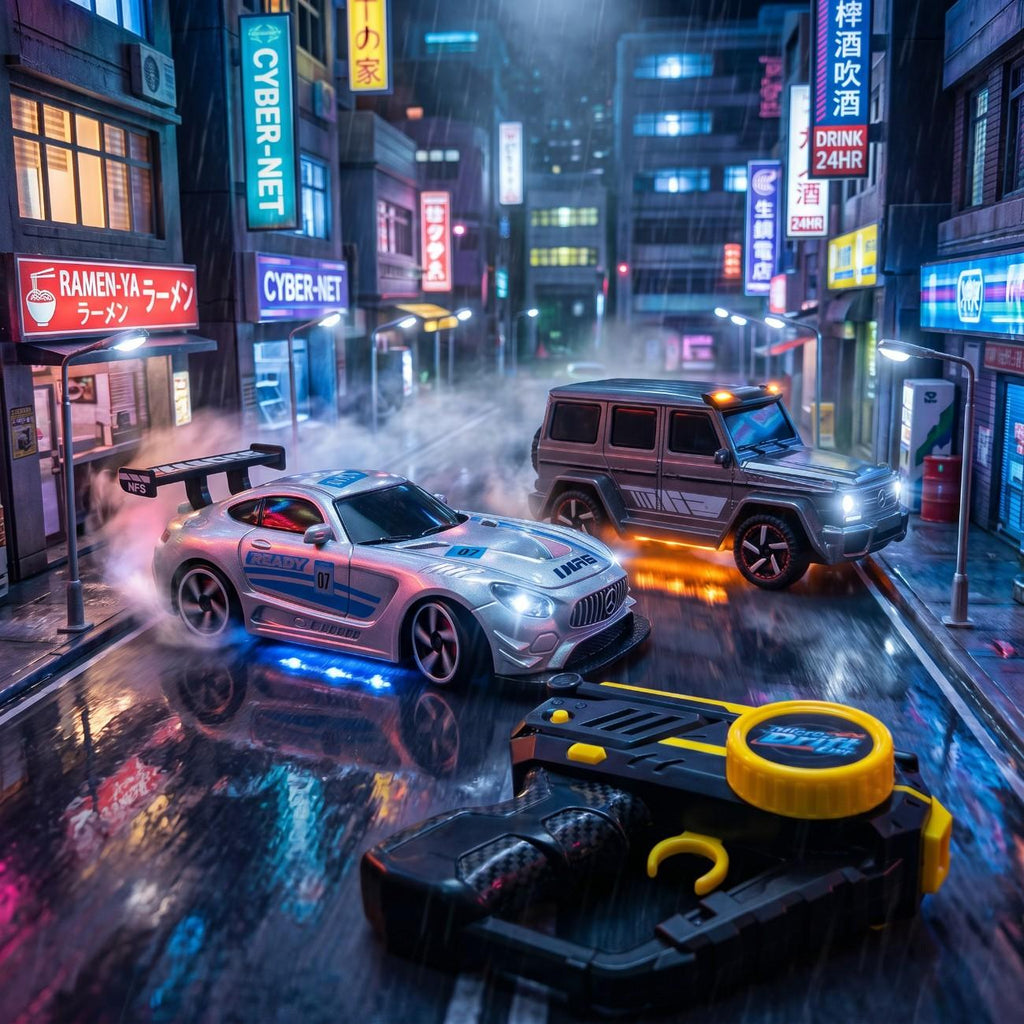 1:64 Micro Drift RC Car – 4WD Mini Desktop Drift Car with App & Remote Control
