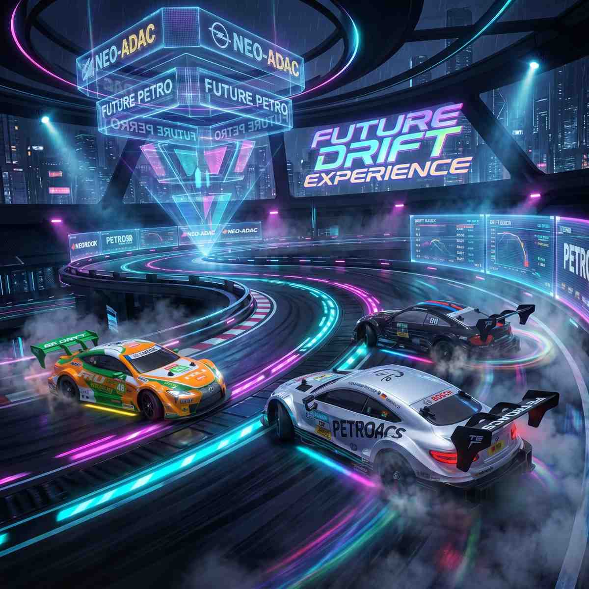 30KM/H RC Drift Racing Car 1:16 – LED Lights + Drift Kit