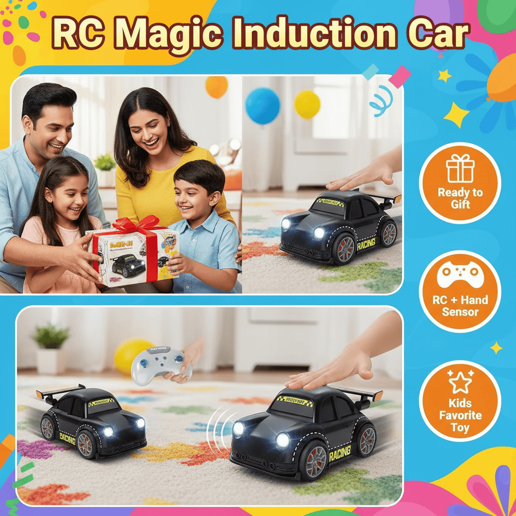 2.4GHz Electric Remote & Induction Controlled Mini Drift Car