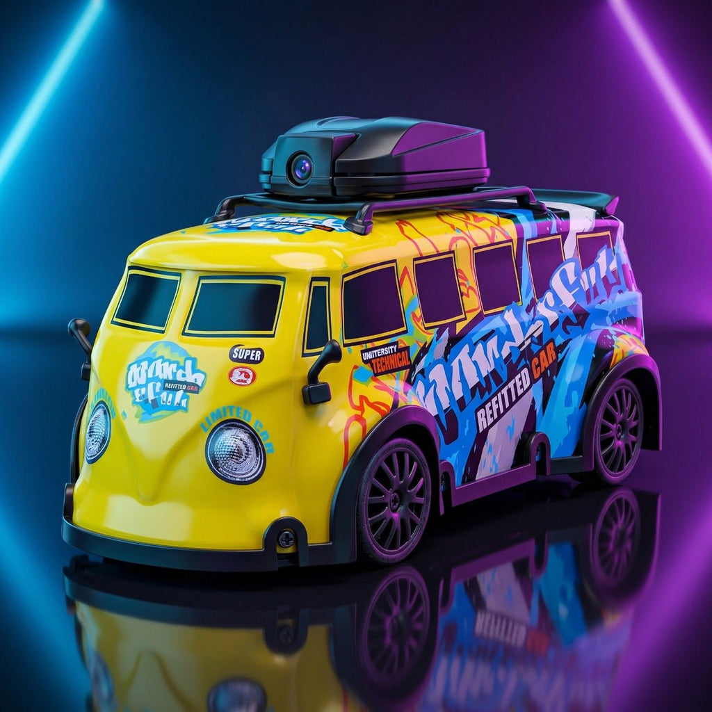 2.4GHz Mini RC Camera Drift Car & Van | 4WD Remote Control Toy