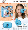 Mini Flip Camera Instant Selfie Video for Kids