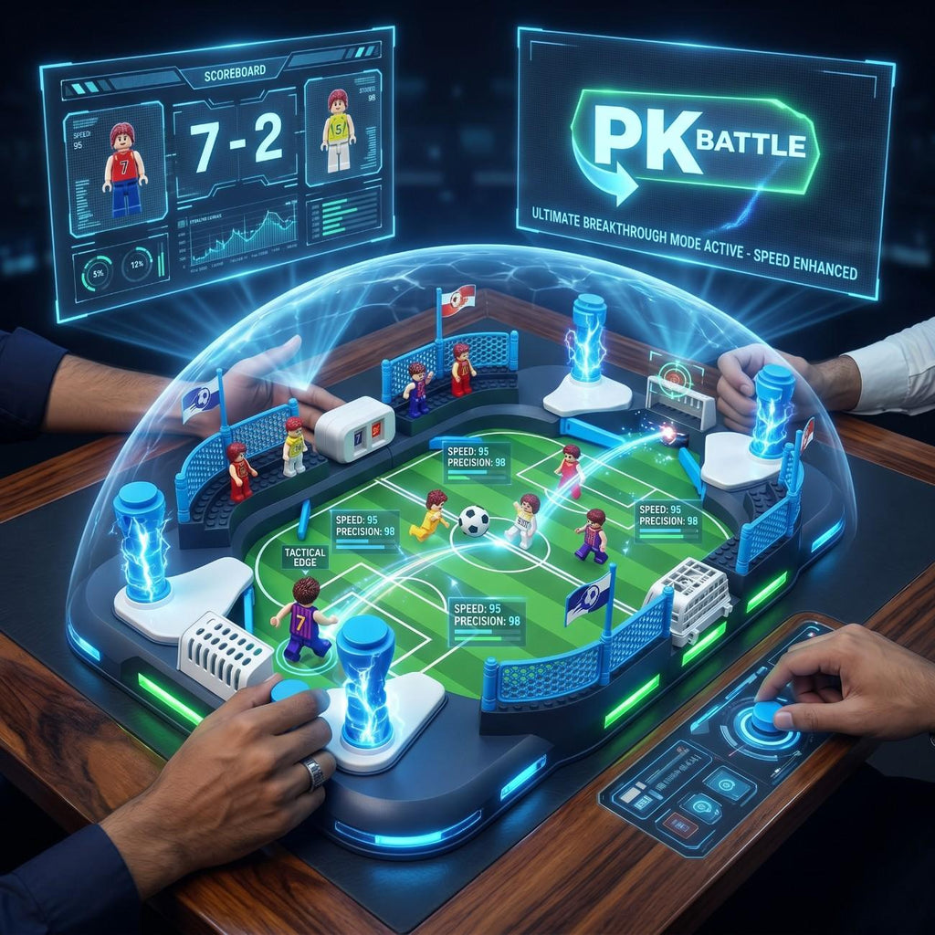 Football Arena Tabletop Battle Game – Two Player Interactive Family Fun Game