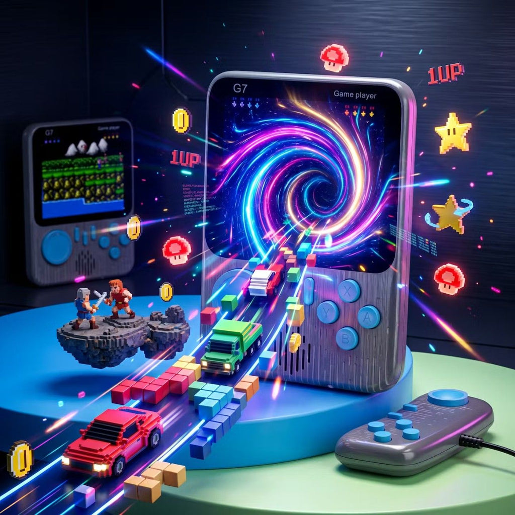 G7 Handheld Video Console Game With Controller - 666 Games