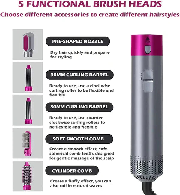 5 in 1 Hair Styler