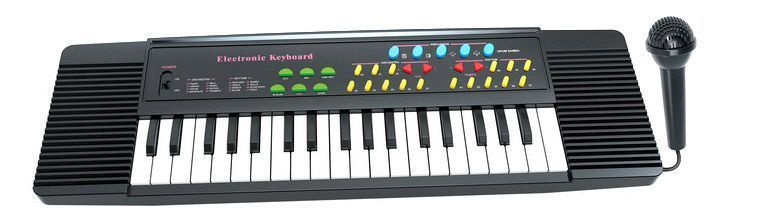 Kids Electronic Keyboard with Microphone – 37 Keys Musical Piano Toy