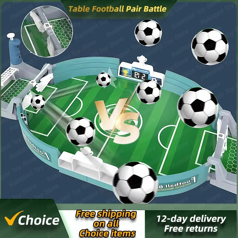 Soccer Table Football Board Game for Family Party Game Tabletop Play Ball Soccer Toys