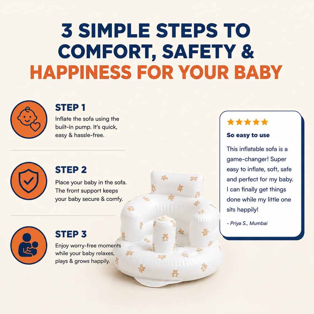 Inflatable Baby Sofa