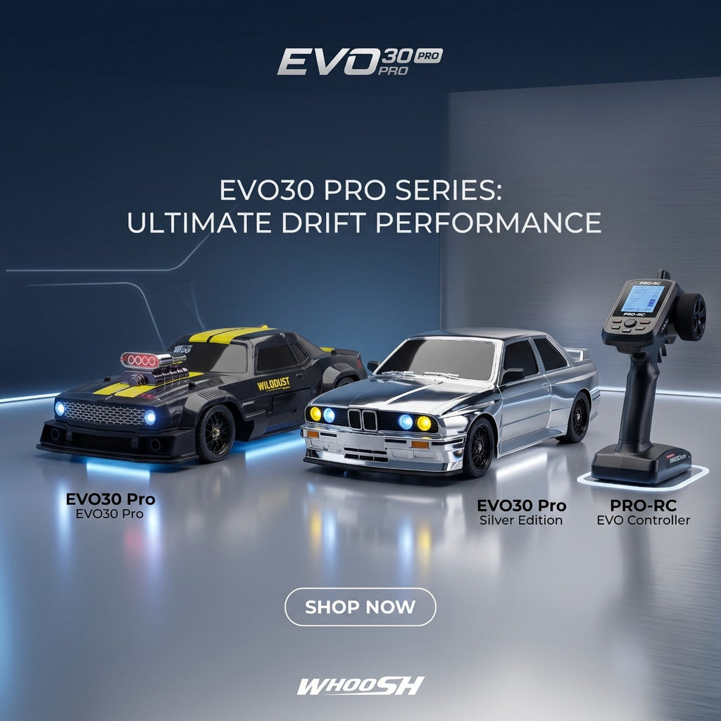 High Speed 50KM/H 1:16 4WD RC Drift Car with Gyro & LED Lights