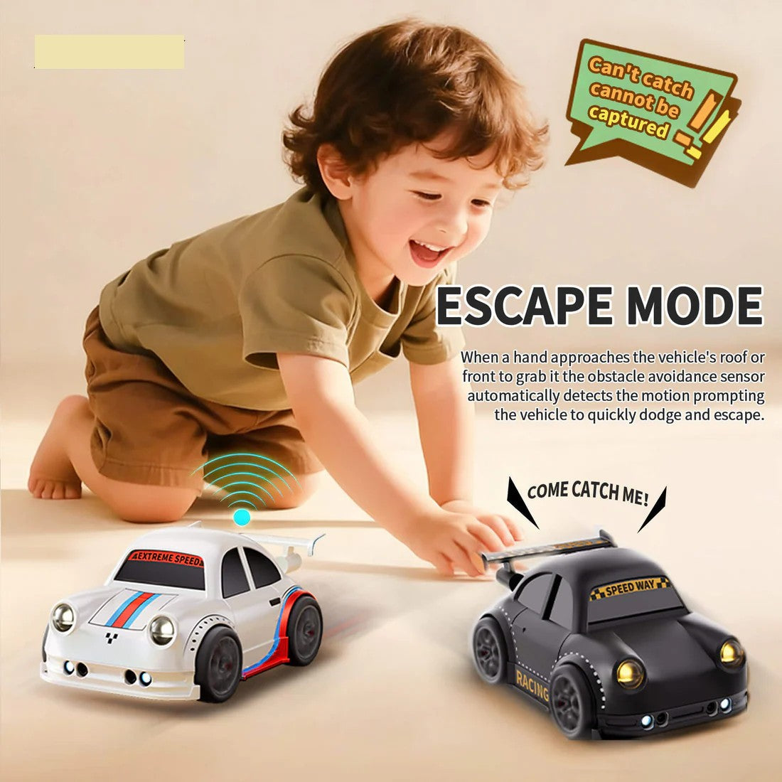 2.4GHz Electric Remote & Induction Controlled Mini Drift Car