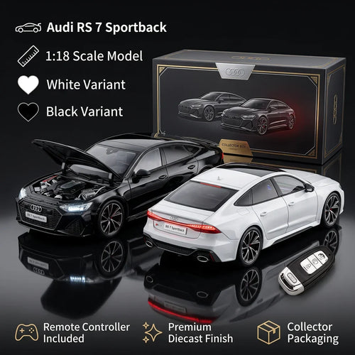 1:18 Diecast Audi RS 7 Sportback Model With Remote