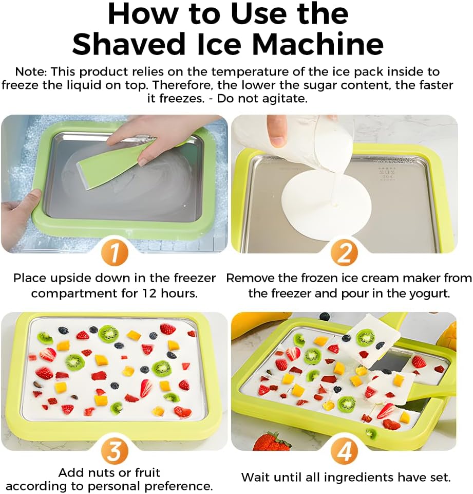 Rolled Ice Cream Maker Kit