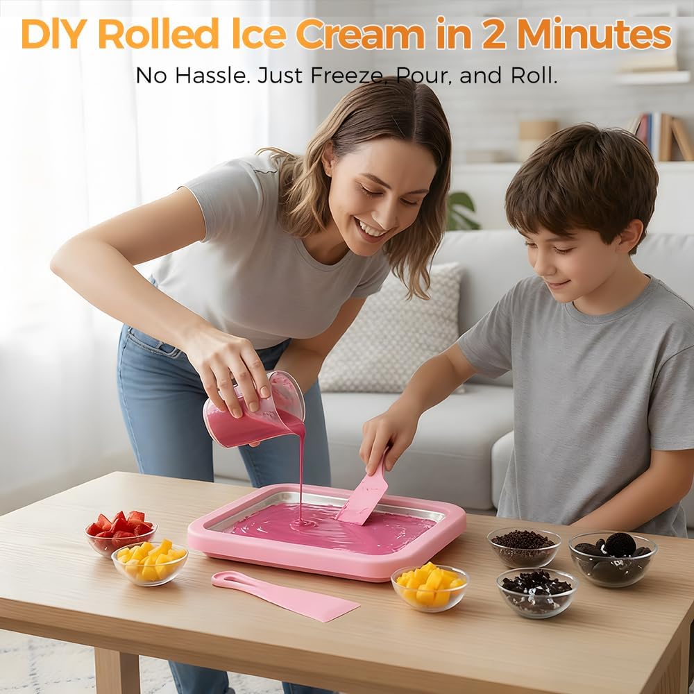 Rolled Ice Cream Maker Kit