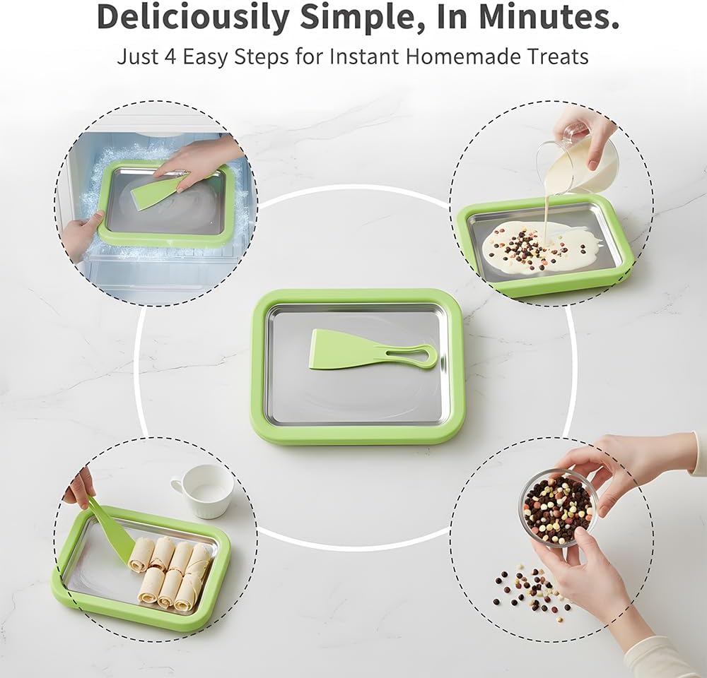 Rolled Ice Cream Maker Kit