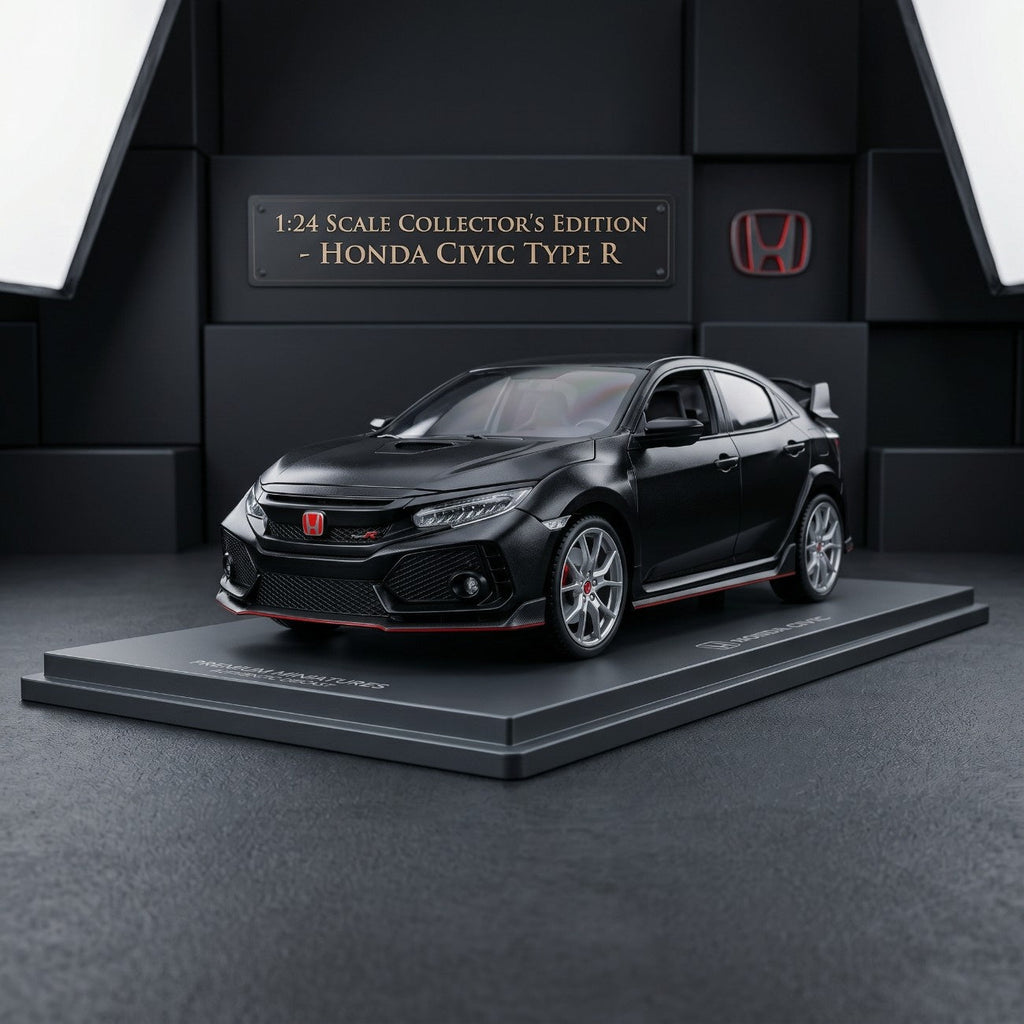 Premium Diecast Honda Civic Type-R Model Car – Collector Edition Alloy (1:24 Scale)