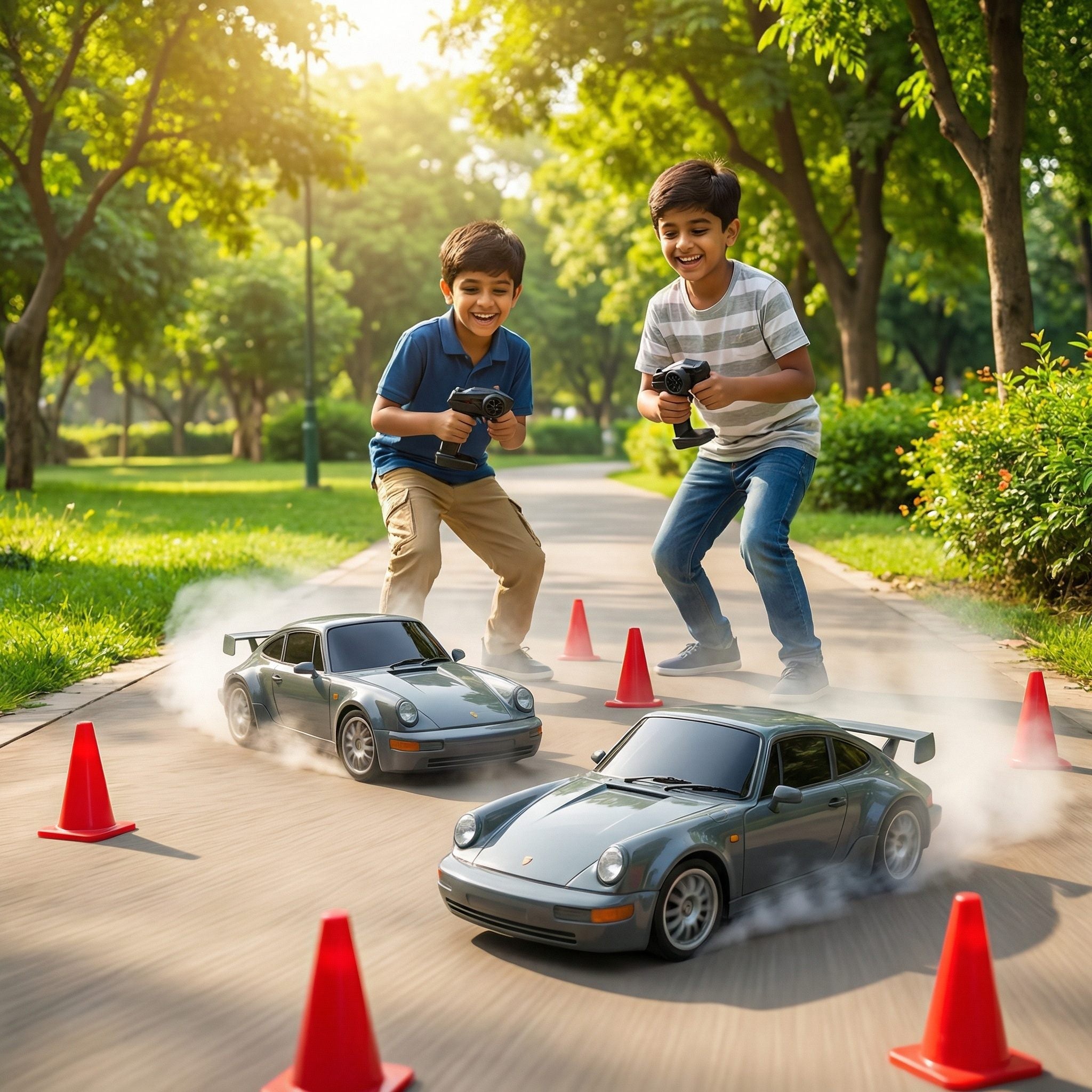 Porsche 911 1:24 Scale High-Speed 4WD RC Drift Car 20KMH
