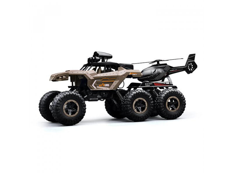 6WD Off-Road Remote Control Car with Rechargeable Battery & Shock Suspension (24 Inch)