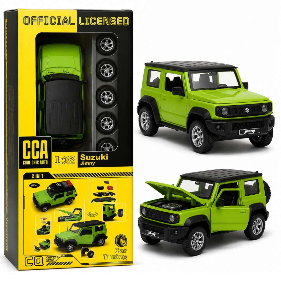 1:32 Suzuki Jimny Alloy Diecast Model Car | Official Licensed