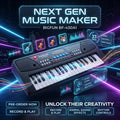 Kids Piano Keyboard 37 Keys with Microphone | Electronic Musical Toy for Children