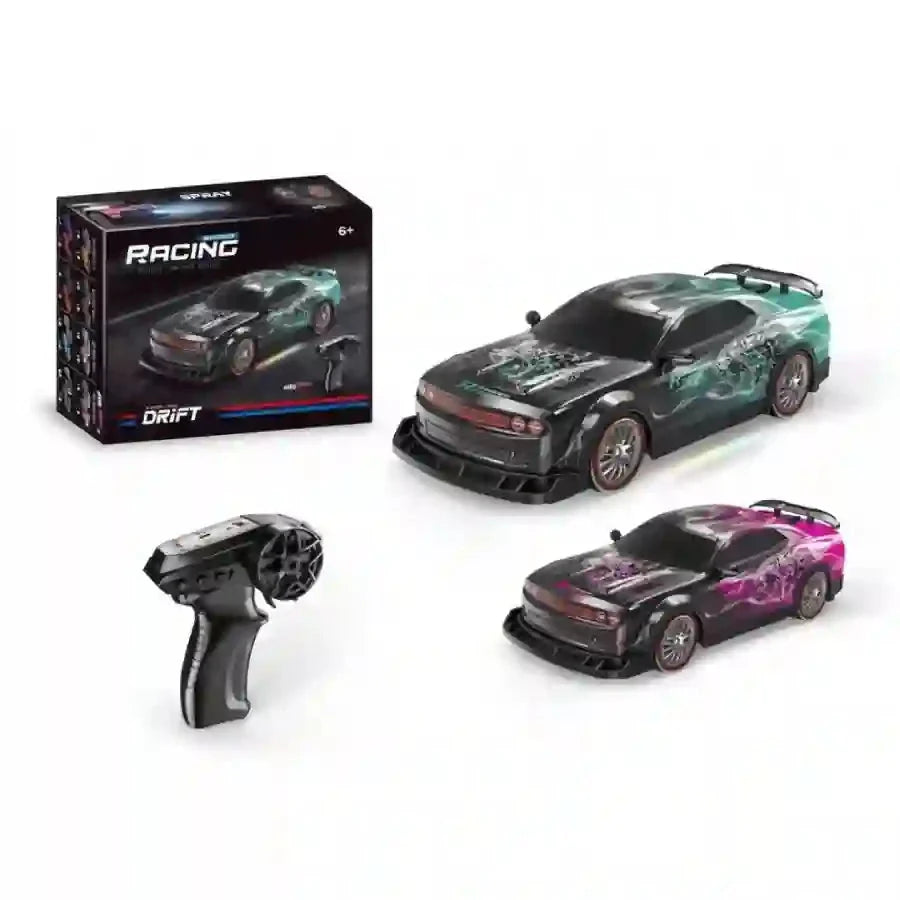 Remote Control 4WD Beast Car With Smoke Spray | High Speed Drift 4 Wheel Drive RC Car