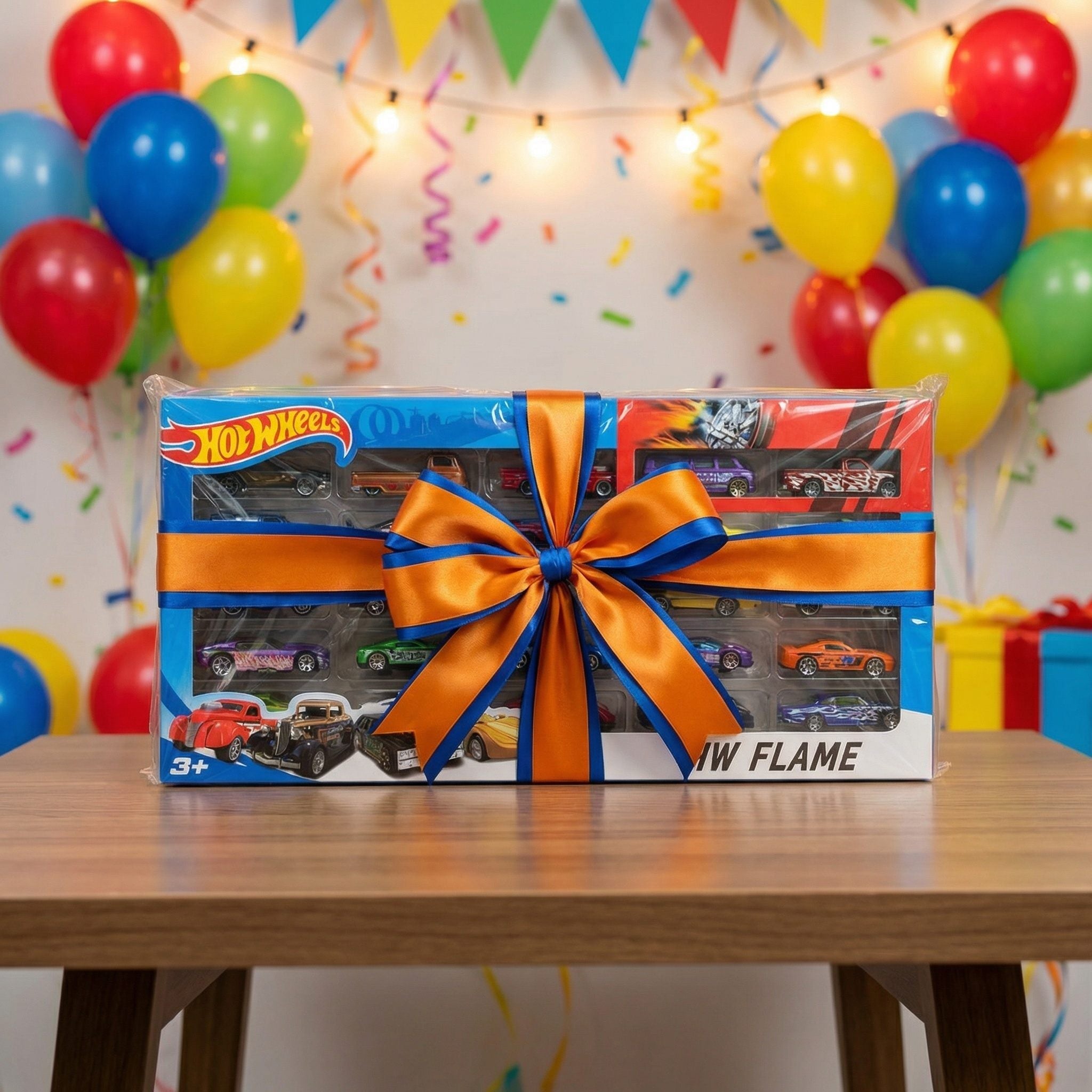Hot Wheels 20 Cars Bundle – Classic & Sports Mini Car Collection