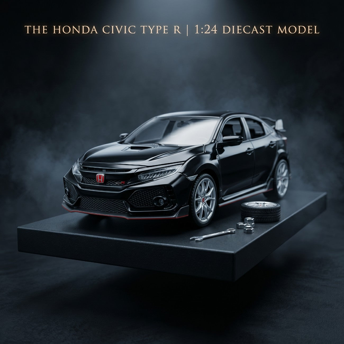 Premium Diecast Honda Civic Type-R Model Car – Collector Edition Alloy (1:24 Scale)
