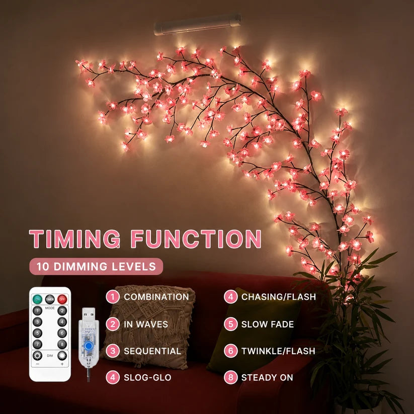 Cherry Blossom LED Wall Lights