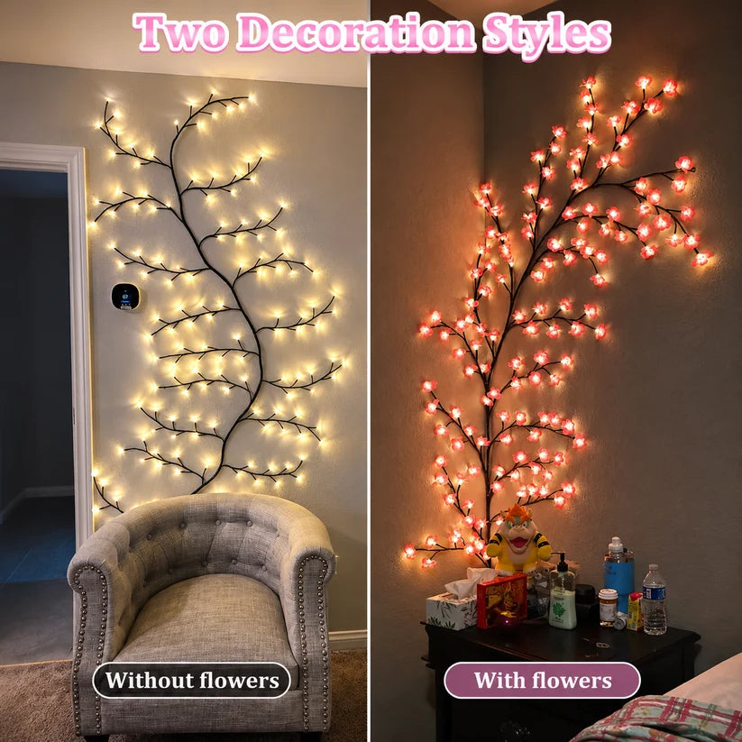 Cherry Blossom LED Wall Lights