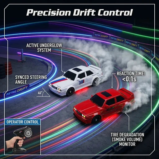1:16 BMW M3 E30 RC Drift Car 30Km/h 2.4G 4WD Remote Control