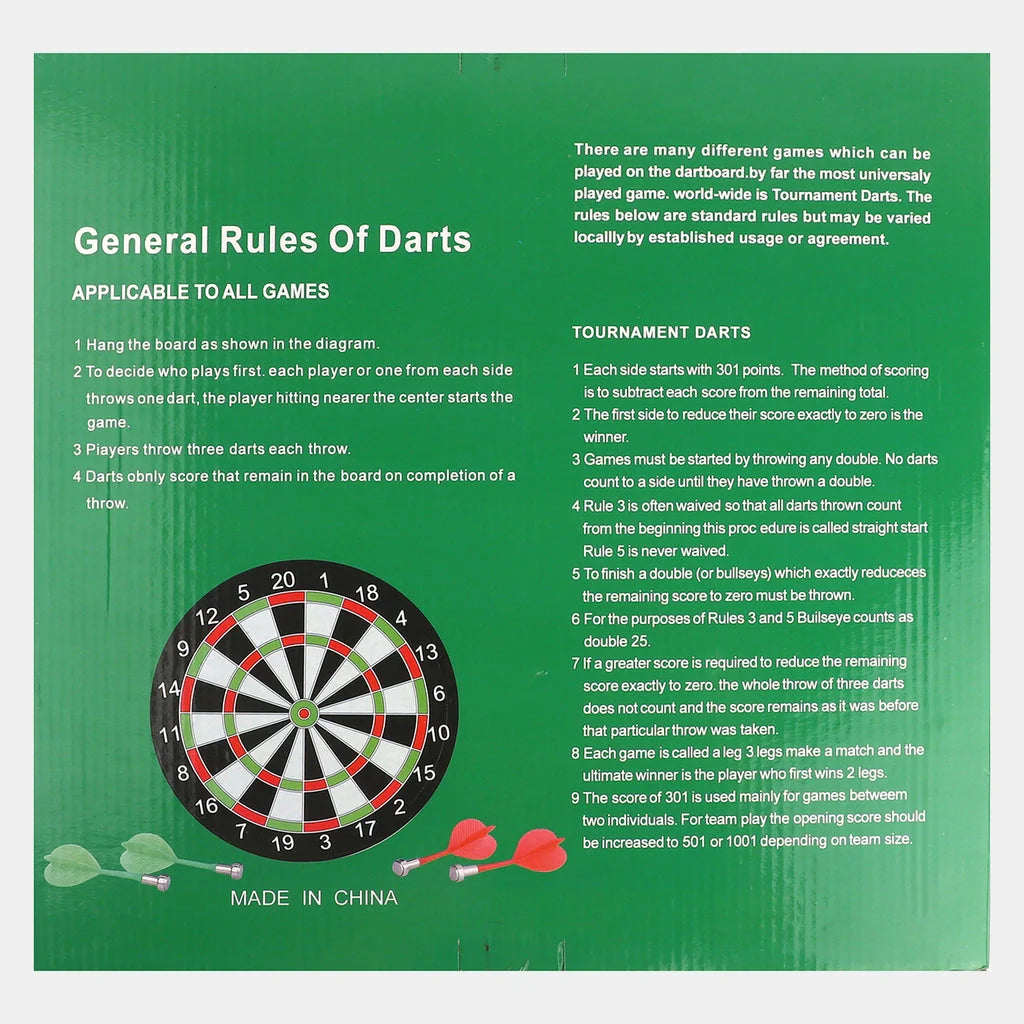 MAGNETIC DART GAME - 16" Board