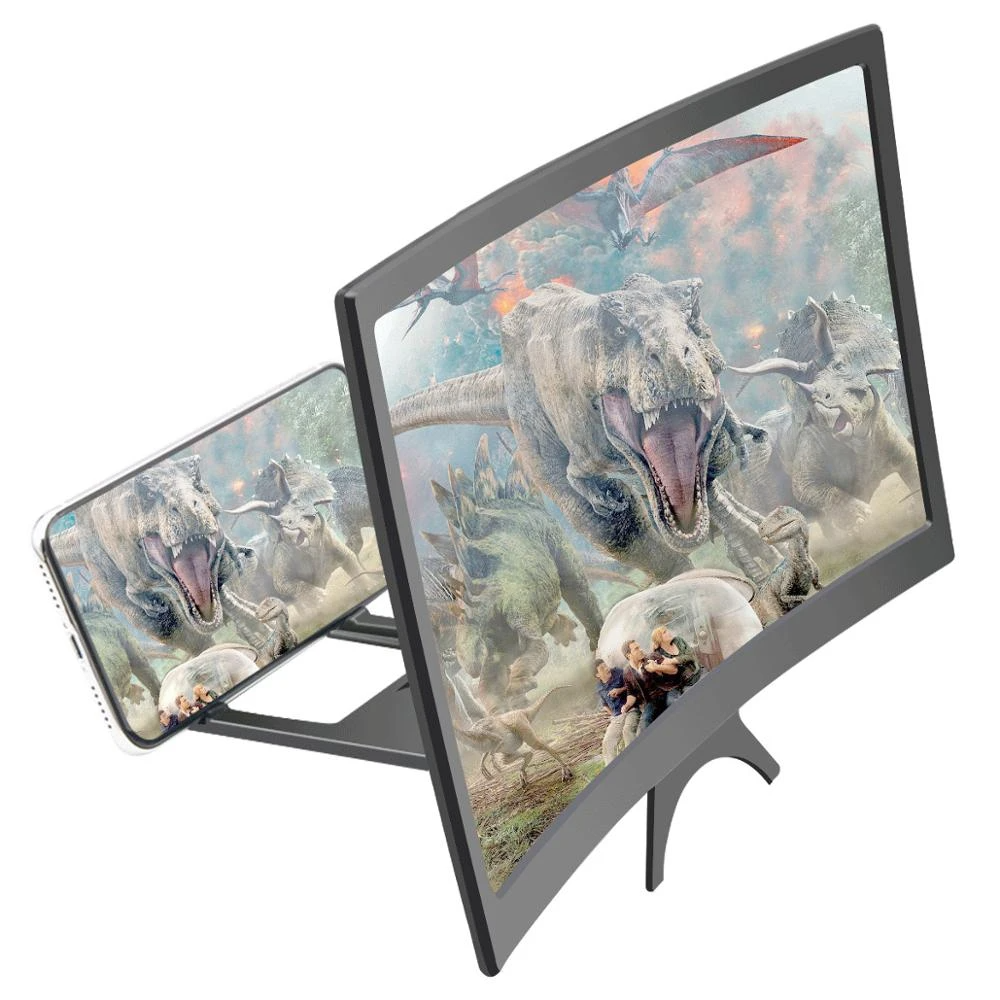 Curved Mobile Phone Screen Magnifier