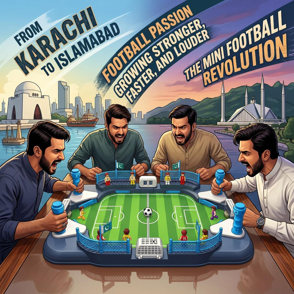 Football Arena Tabletop Battle Game – Two Player Interactive Family Fun Game