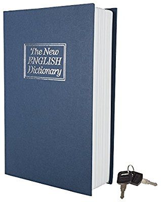 Safe Book Dictionary Style Locker
