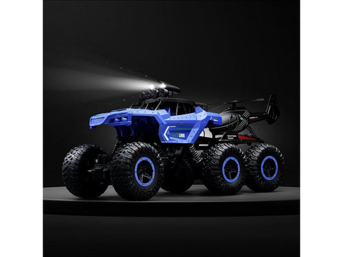 6WD Off-Road Remote Control Car with Rechargeable Battery & Shock Suspension (24 Inch)