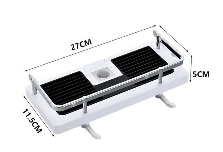 Shower Shelf with Soap Holder – Tool-Free Installation for Modern Bathrooms