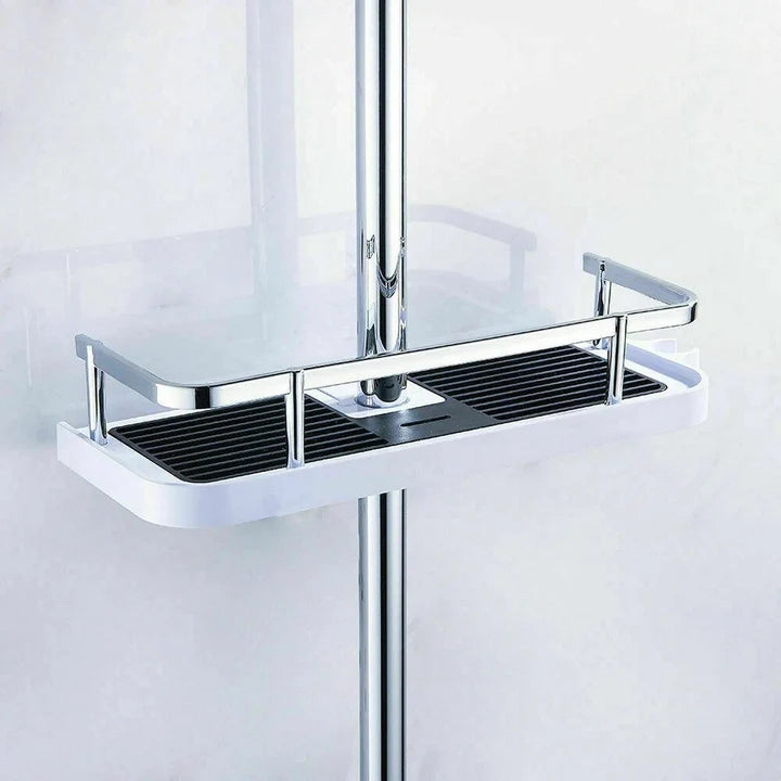 Shower Shelf with Soap Holder – Tool-Free Installation for Modern Bathrooms