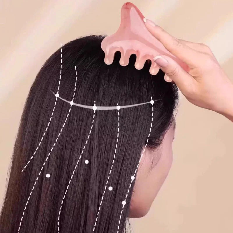 Scalp Massage Comb Gua Sha Tool