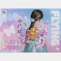 Fanning Bee Wings with Light – LED Glowing Fairy Wings Toy for Kids