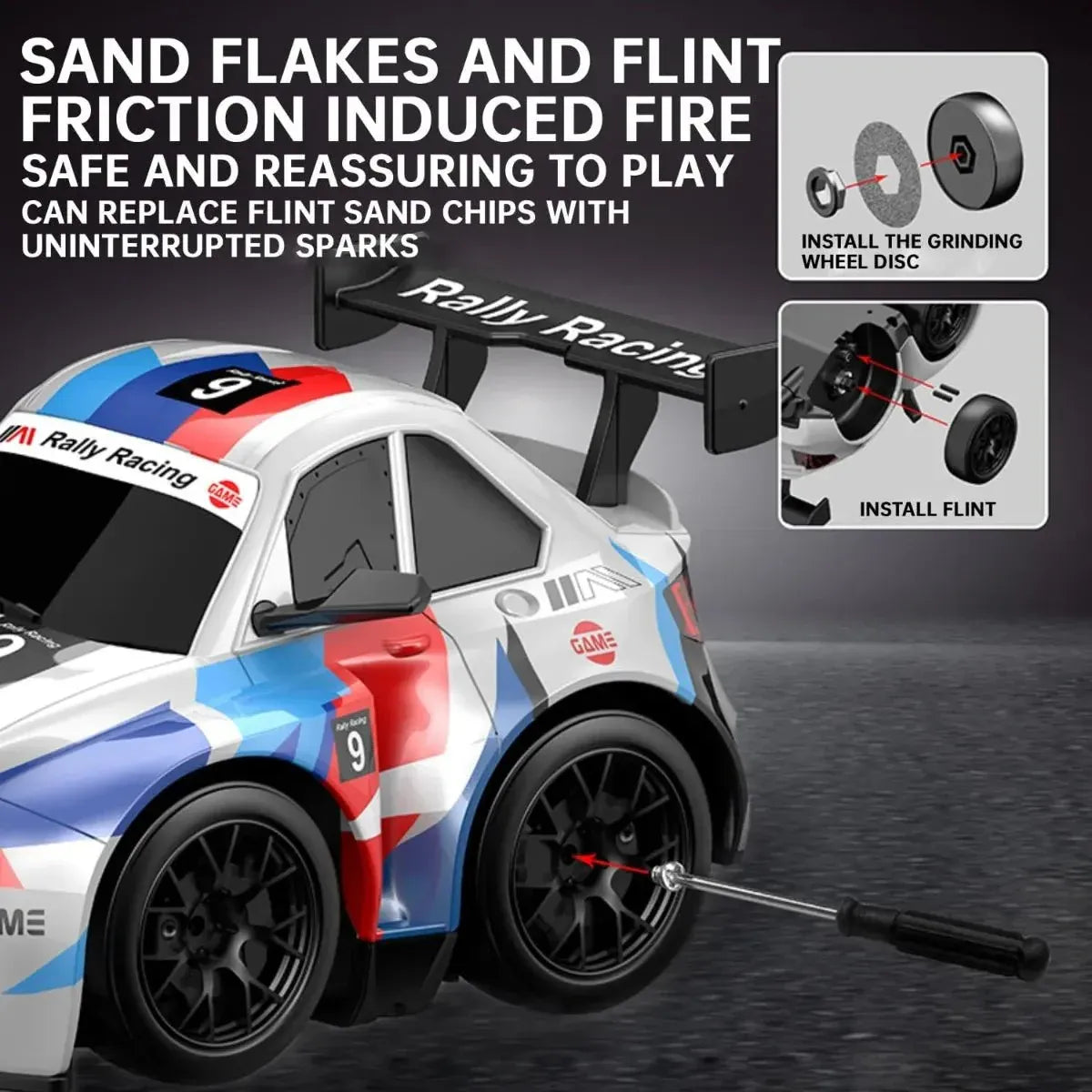 RC Mini BMW M4 Spark Drifting Car