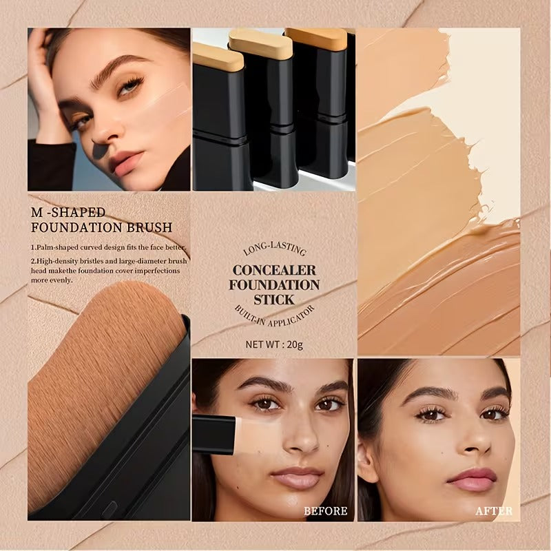 2  in 1 Korean Foundation Stick (For All Skin Types)