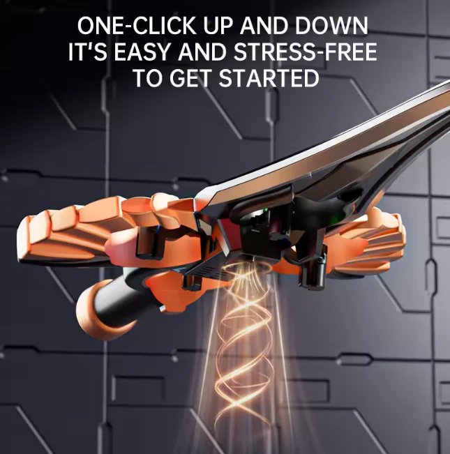 2.4G RC Sword Flying Aircraft Model – Remote Control Stunt Flying Drone with LED Lights