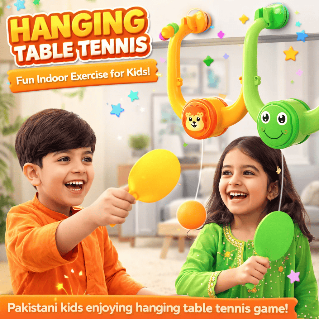 Hanging Table Tennis Portable Paddles Game- 1 & 2 player