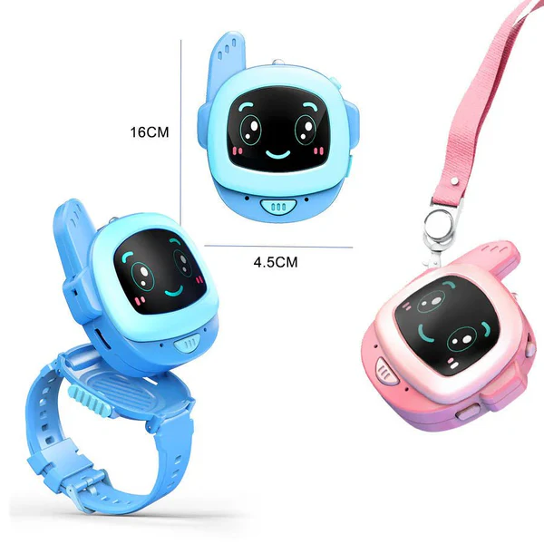 Kids Walkie Talkie Watch – Two-Way Radio with Flashlight & Compass