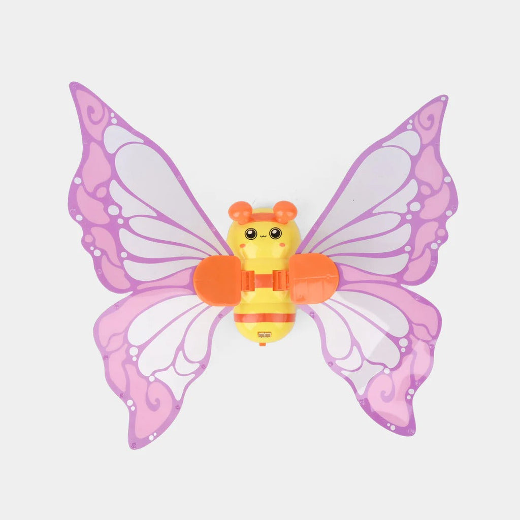 Fanning Bee Wings with Light – LED Glowing Fairy Wings Toy for Kids