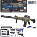 M416 Rechargeable Electric Toy Gun – 103 cm RC Blaster with Soft Nerf‑Style Darts for Kids