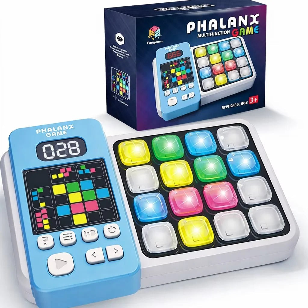Phalanx Multifunction Logic Puzzle Electronic Game – LED Brain Training Puzzle Toy